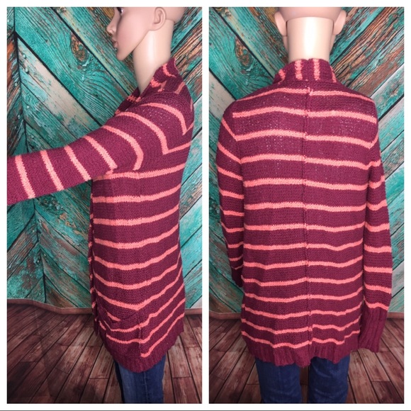 Free People Beach Striped Cardigan - Picture 3 of 5